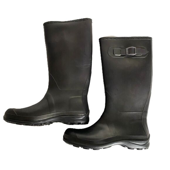 EUC Kamik Olivia Waterproof Rubber Rain Round Toe Boots Sz 8 (run small) - Picture 11 of 12